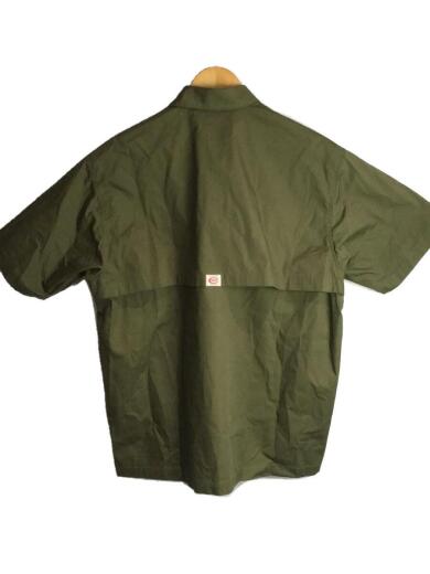 画像：その他ブランドCOWDEN/半袖ワークシャツ/L/ポリエステル/KHK/無地/CD-2A-SH-0032