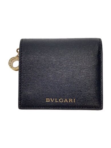 商品画像：3つ折り財布/レザー/BLK/メンズ/288240// 1