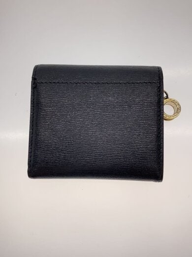 商品画像：3つ折り財布/レザー/BLK/メンズ/288240// 2