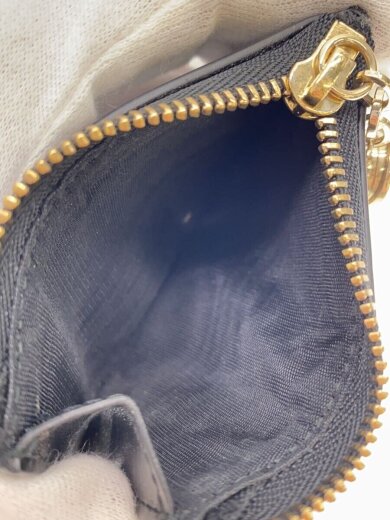 商品画像：3つ折り財布/レザー/BLK/メンズ/288240// 5