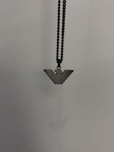 商品画像：ネックレス/ステンレス/BLK/トップ有/メンズ// 4