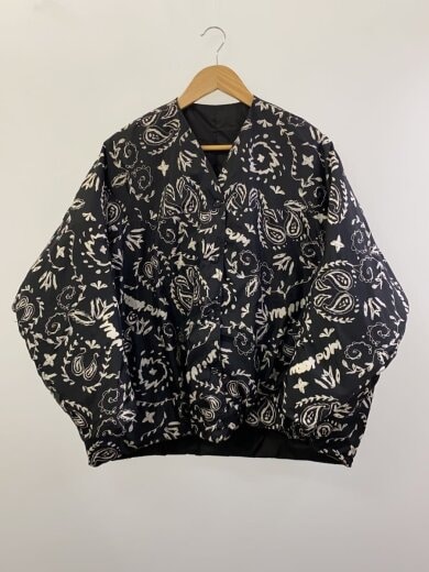 商品画像：リバーシブル/ダウンジャケット/FREE/ポリエステル/BLK/無地 6