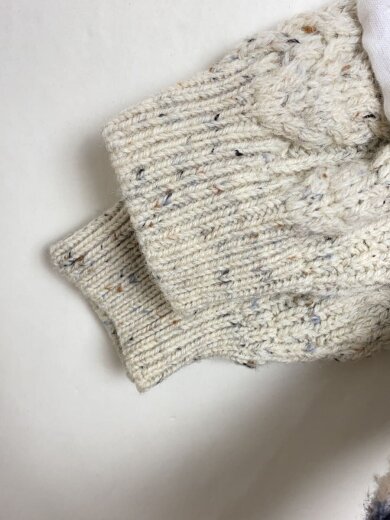 商品画像：ニット・セーター(厚手)/38/ウール/CRM 6