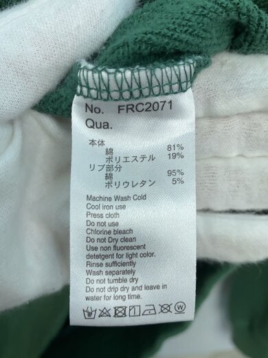 商品画像：ハーフジップ/スウェット/XL/コットン/GRN/FRC2071// 4