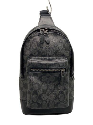 商品画像：ショルダーバッグ/レザー/BLK/総柄/2853 1