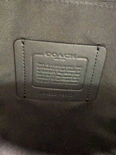 商品画像：ショルダーバッグ/レザー/BLK/総柄/2853 5