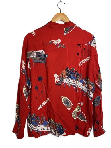 商品画像：長袖シャツ/M/レーヨン/RED/RAD-20SS-SH001 2