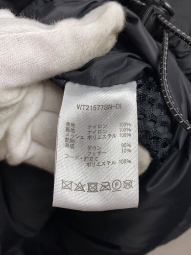 画像：WILDTHINGS × FREAK’S STOREダウンジャケット/M/ナイロン/BLK/WT21577SN-DI//4