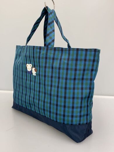 商品画像：トートバッグ/ナイロン/BLU/ギンガムCK/270190 2