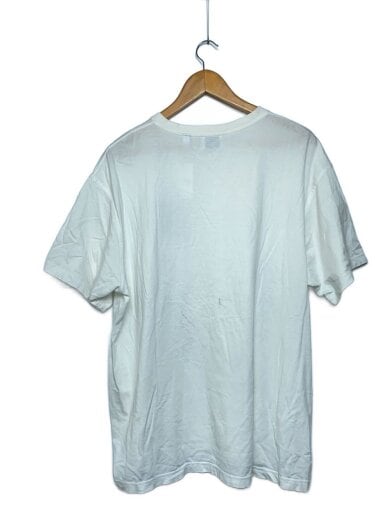 画像：BURBERRY背面汚れ有/TBロゴ/Tシャツ/L/コットン/WHT/80174852