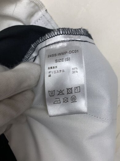 商品画像：ボトム/S/ポリエステル/BLK/無地/24SS-WMP-DC01 5