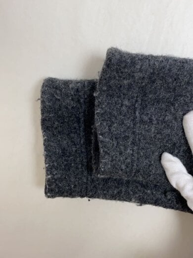 商品画像：クリマリッチウール Tネックセーター/M/ウール/GRY/無地 5