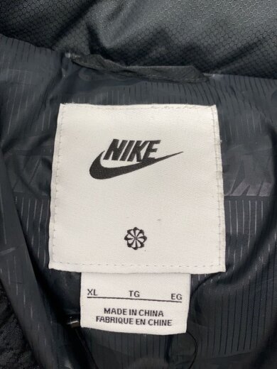 商品画像：正面薄い汚れ有/中綿ジャケット/XL/ポリエステル/BLK/無地/FB7369-010 3