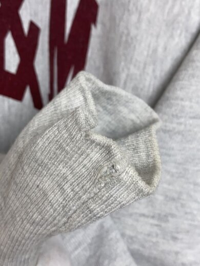 商品画像：90S/USA製/REVERSE WEAVE/TEXAS A&M/スウェット/L/コットン/GRY/プリント 6