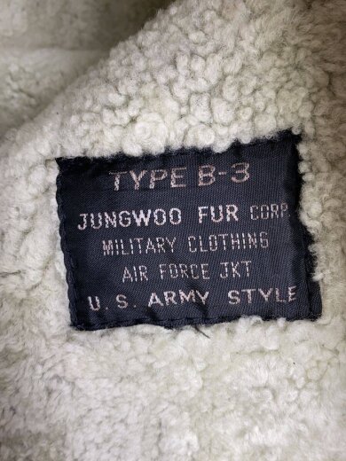 商品画像：JUNGWOO FUR/フライトジャケット/M/レザー/BLK/2104401441 3