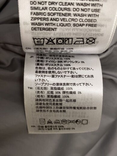 商品画像：ALMO JACKET/中綿ジャケット/S/ポリエステル/KHK/無地/603606 5