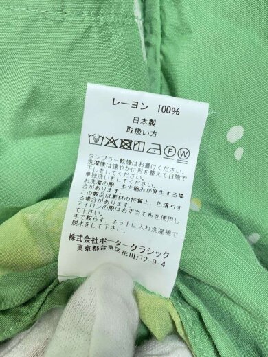 商品画像：SHOWFOLK ALOHA SHIRT/L/レーヨン/GRN/総柄 5