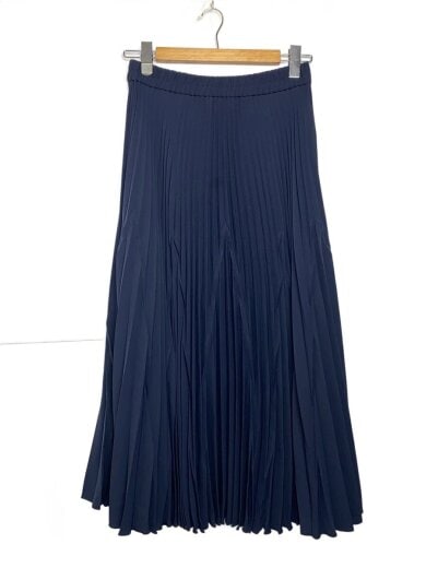 商品画像：ロングスカート/S/ポリエステル/NVY/無地/01-1307309-890-902 1
