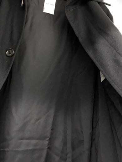 商品画像：フーデッドロングコート/2/ウール/BLK/HB-C24-114// 3