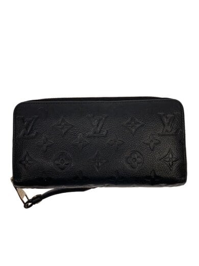 商品画像：ジッピー・ウォレット_モノグラム・アンプラント/牛革/BLK/総柄/レディース 1