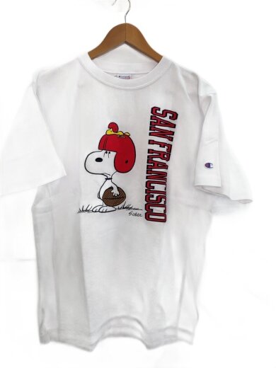 商品画像：SAN FRANCISCO/Tシャツ/M/コットン/WHT/プリント/C3-B351 1