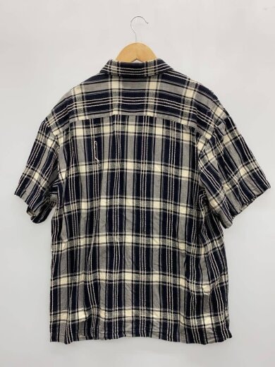 商品画像：半袖シャツ/M/コットン/BLK/チェック// 2