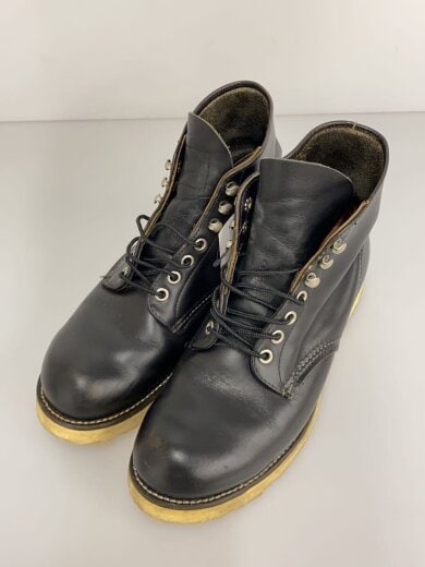 商品画像：レースアップブーツ/US7.5/BLK/レザー// 2