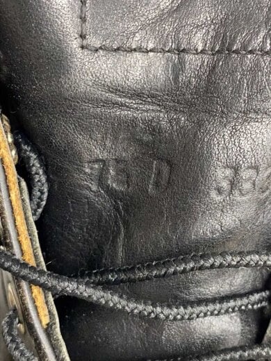 商品画像：レースアップブーツ/US7.5/BLK/レザー// 5
