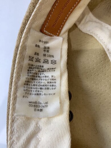商品画像：PIG JET CAP/--/豚革/CML/メンズ/IS-C-PJC// 6