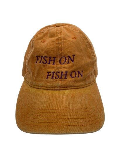 商品画像：STRAP BACK CAP/FISH ON/キャップ/--/コットン/ORN/メンズ/RW535// 1