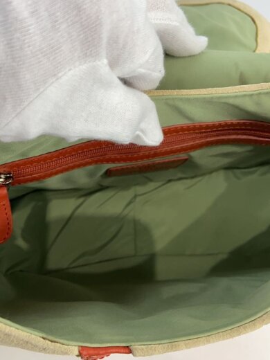 商品画像：ハンドバッグ/スウェード/CRM 6