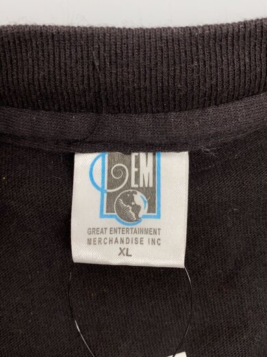 商品画像：Tシャツ/XL/コットン/BLK/総柄 3