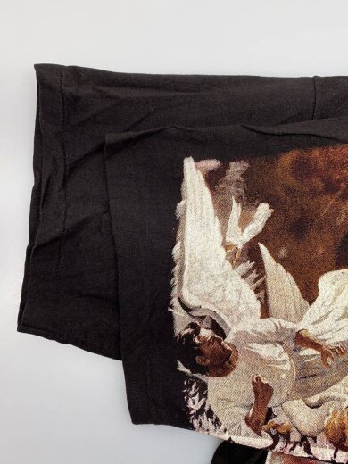 商品画像：Tシャツ/XL/コットン/BLK/総柄 5