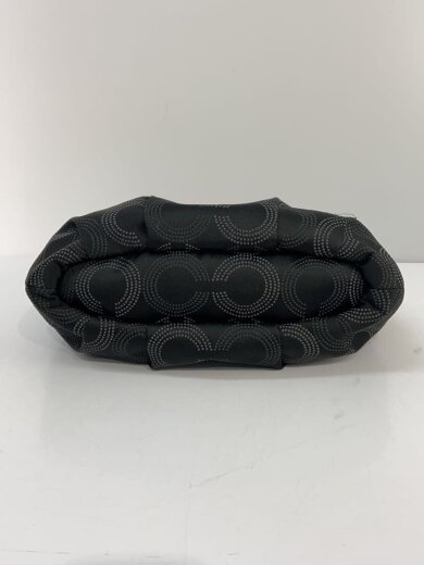 商品画像：ハンドバッグ_オプアート/キャンバス/BLK 4