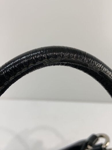 商品画像：ハンドバッグ_オプアート/キャンバス/BLK 7