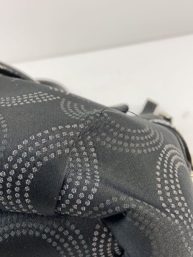 商品画像：ハンドバッグ_オプアート/キャンバス/BLK 9