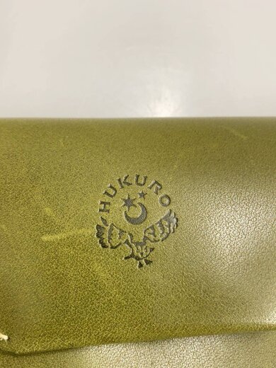 商品画像：2つ折り財布/レザー/KHK/無地/レディース 3