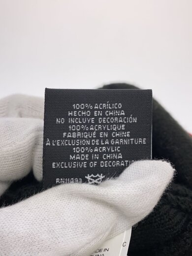 商品画像：ニットキャップ/box logo/アクリル/BLK/メンズ// 5