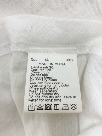 商品画像：長袖Tシャツ/L/コットン/WHT// 4