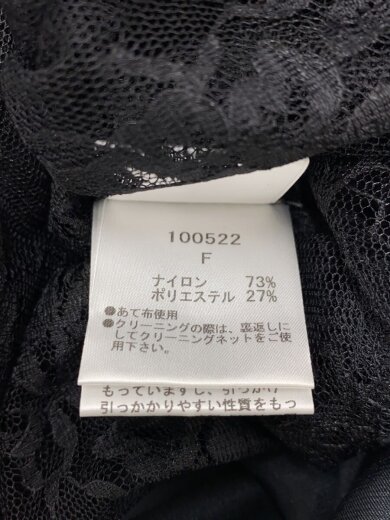 商品画像：半袖ワンピース/FREE/ナイロン/BLK// 4