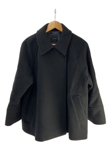 商品画像：ステンカラーコート/34/ウール/BLK/24-020-200-2090-4-0 1