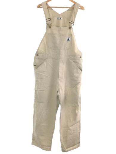 画像：CAPTAIN STAGオーバーオール/M/コットン/BEG/無地/FSEM012PT1