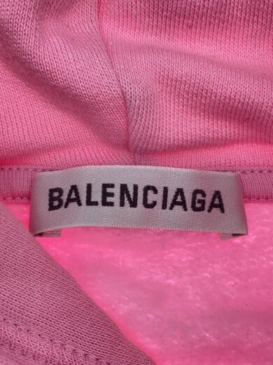 画像：BALENCIAGAパーカー/XS/コットン/PNK/578135 TJVA83