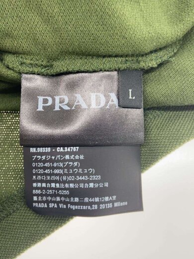 商品画像：ポロシャツ/L/コットン/GRN/無地/SJJ887 R122 322 4