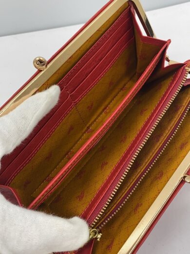 商品画像：長財布/レザー/RED/レディース 6