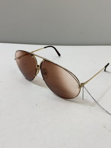 商品画像：サングラス/ティアドロップ/メタル/GLD/BRW/メンズ 2