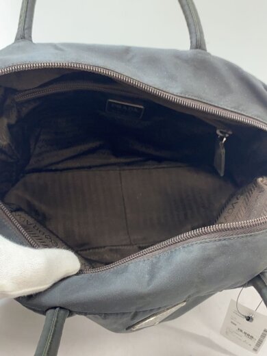 商品画像：ハンドバッグ/ナイロン/BLK/無地// 6