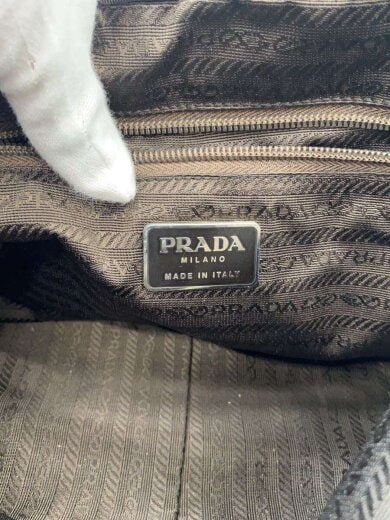 商品画像：ハンドバッグ/ナイロン/BLK/無地// 7