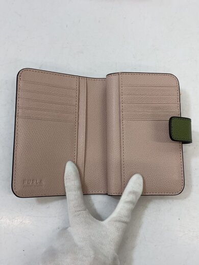 商品画像：2つ折り財布/--/GRN/無地/レディース// 4
