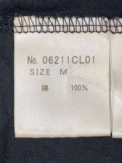 商品画像：長袖Tシャツ/M/コットン/BLK/無地/06211CL01// 4